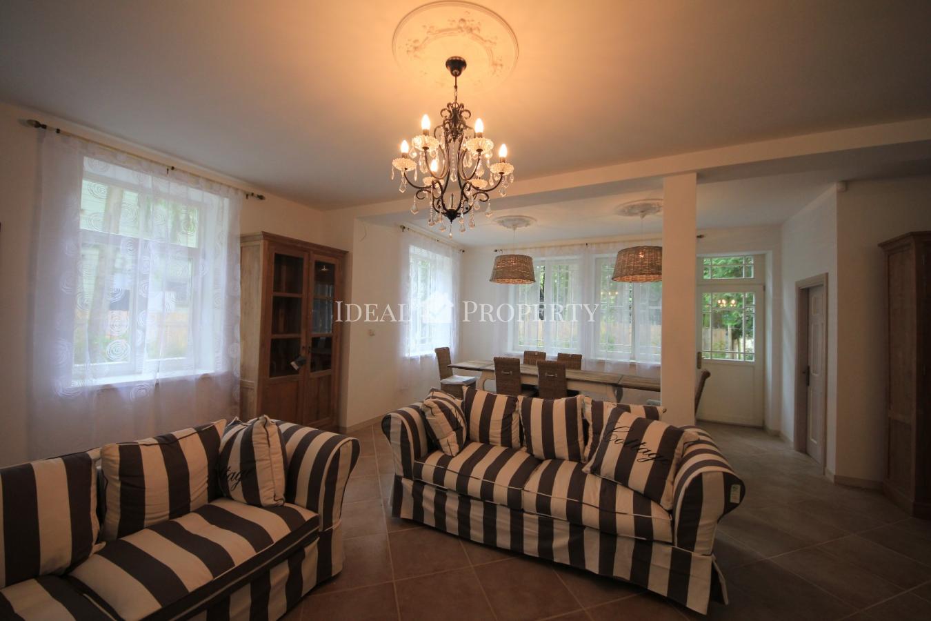 We offer for sale a beautiful, two-story house in Jurmala (Bulduri)