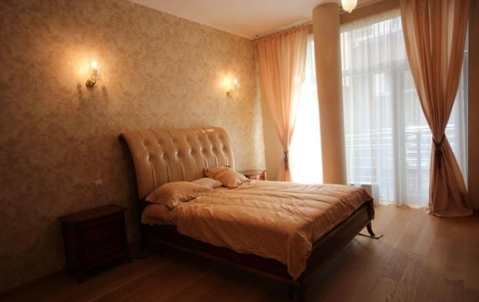 This luxury apartment is located in renovated historical Fitinghof building.