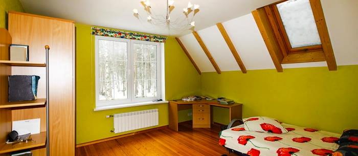 Дом расположен в очень тихом месте