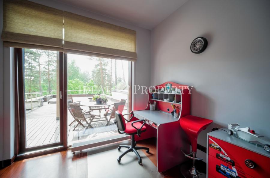 An exclusive house for rent and sale with design decoration near the Baltezers lake.