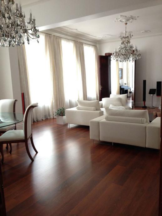 We offer for sale an elegant and exclusive apartment in the center of Riga at Brivibas street