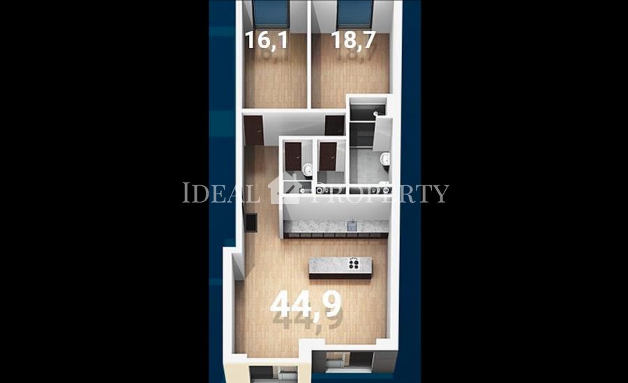 New residental complex in Embassy area at Strelnieku street.