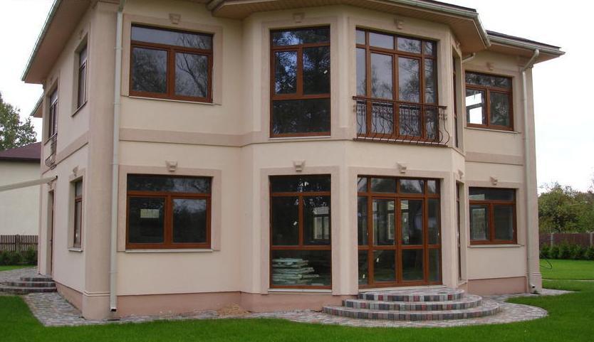 Jaunā māja 400 kvadrātmetru.