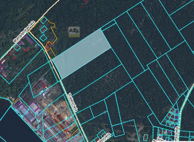 Pārdod zemi ar kopējo platību 69032 kv. m.