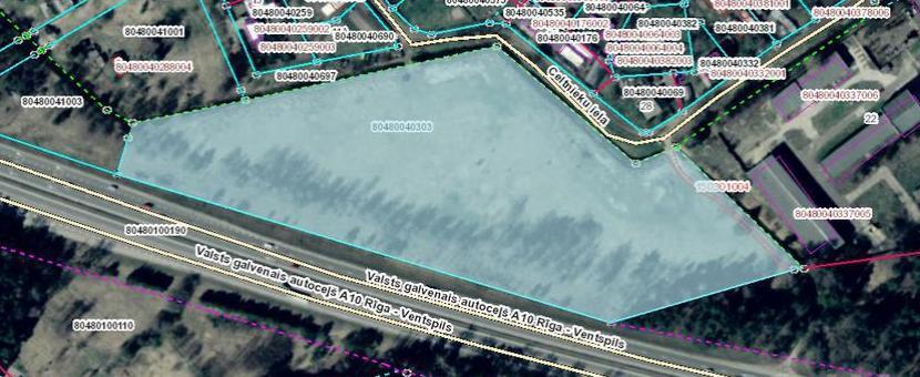 We offer for sale a plot of land  