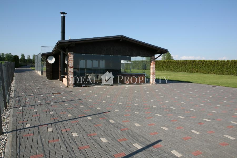 Mansion on the shore of the Daugava River