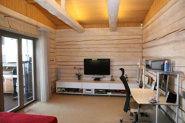 Mansion on the shore of the Daugava River