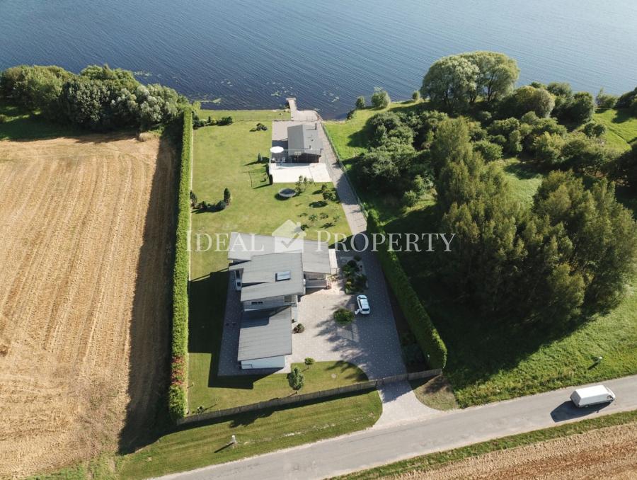 Mansion on the shore of the Daugava River