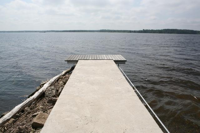 Mansion on the shore of the Daugava River