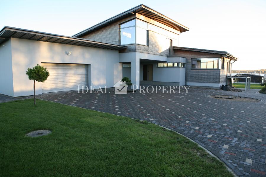 Mansion on the shore of the Daugava River