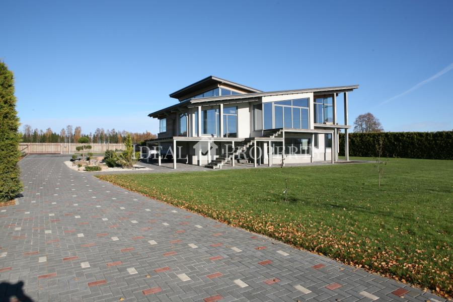 Mansion on the shore of the Daugava River