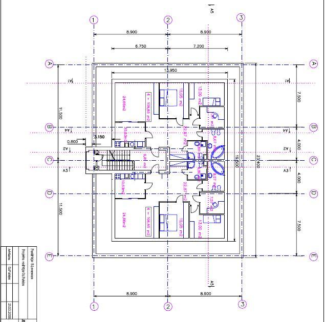 Land with investment project for sale