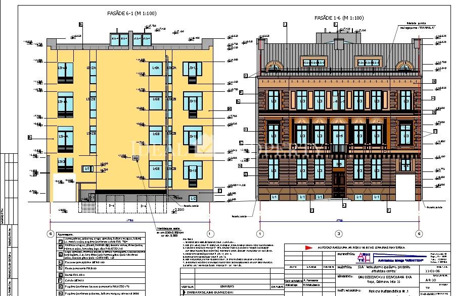 The project for a residential building in the embassy area