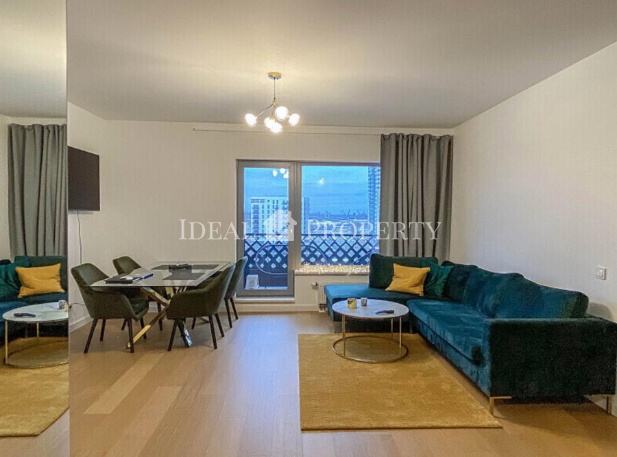 Excellent apartment fully equipped 3-room apartment in the center of Riga, Skanstes district.