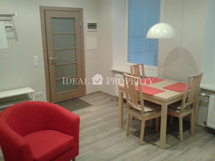 For rent one-bedroom apartment - studio in the center of Riga.