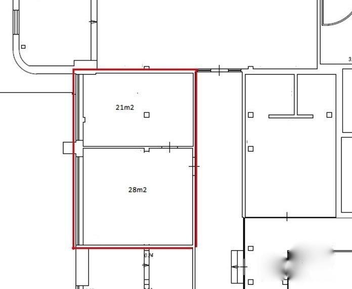 For rent modern office space at Lielirbes street.