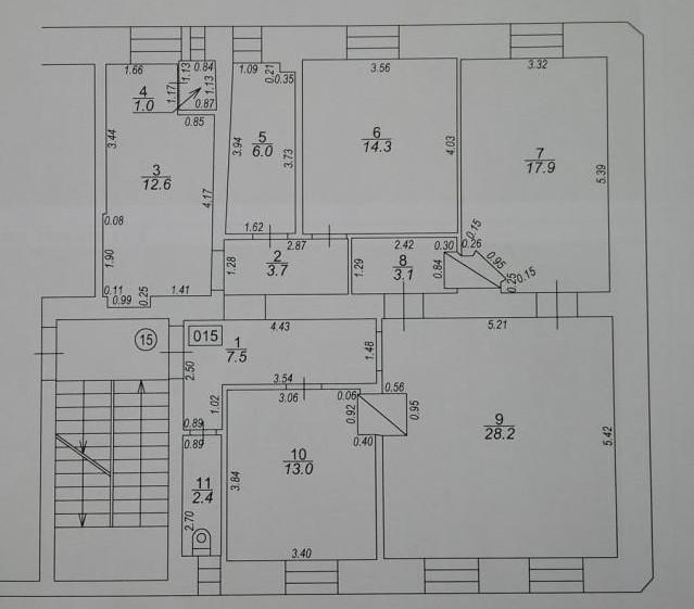 For sell apartment in Riga Center at Terbatas str.