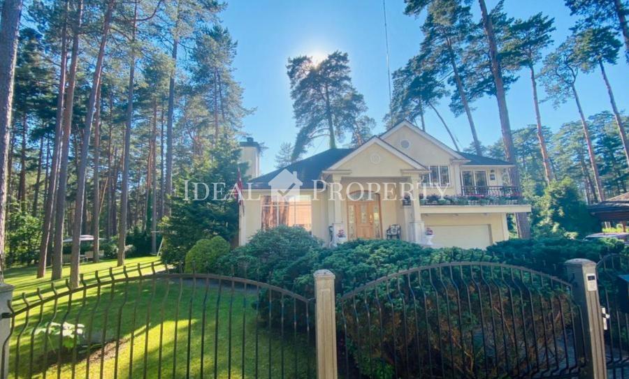 A beautiful three storey house for sale and rent in Jurmala.