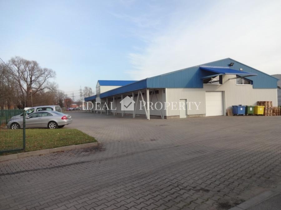 А warehouse store is located close to Riga city centre for sale.