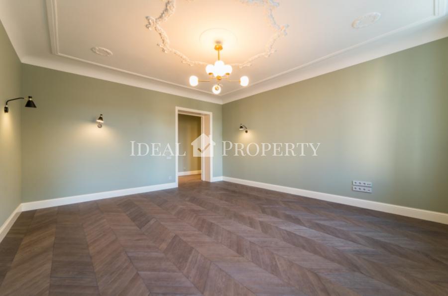 Completely new, cozy apartment with three bedrooms, in the most prestigious area of Riga - now available for long term rent.