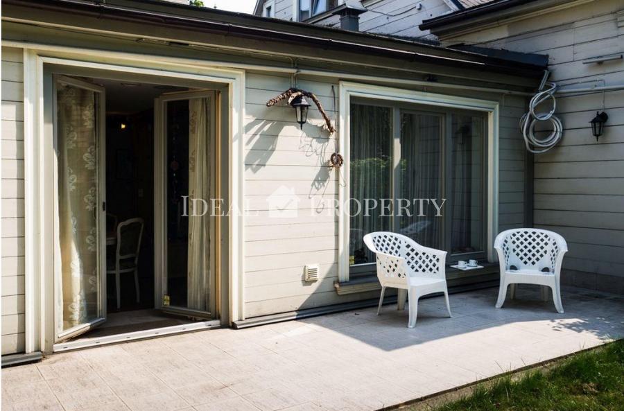 House – apartment with garden and terraces in the centre of Riga.