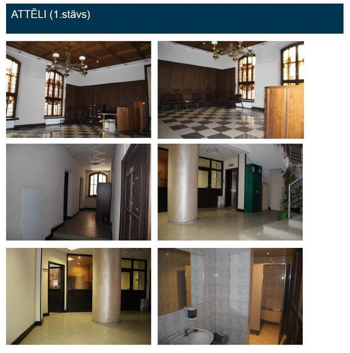 For rent office building on the street Peldu , located in the heart of historic buildings in Riga