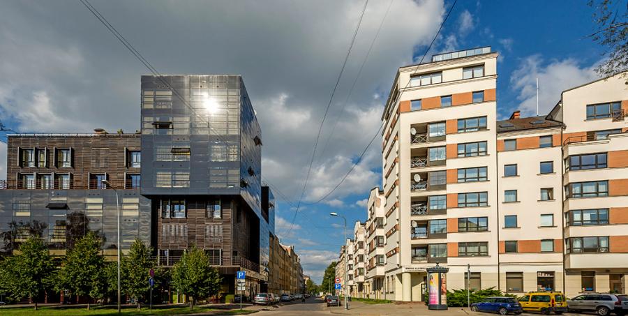 Izīrē skaistu penthouse jaunā projektā 