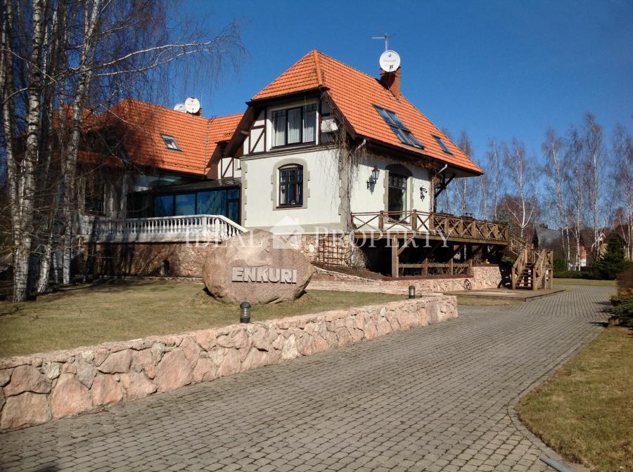 The property is offered for sale on the shore of Baltezers