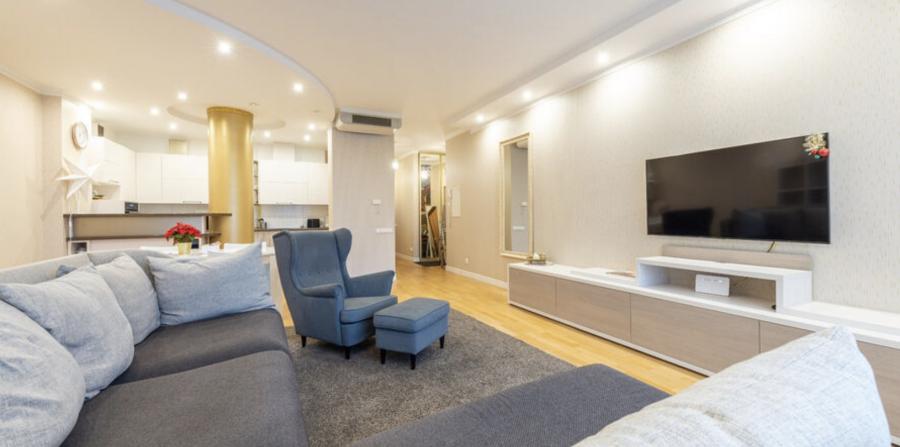 Сдается уютная квартира c подземным паркингом в тихом центре в новом проекте Centra Nams Сдается уютная квартира c подземным паркингом в тихом центре в новом проекте Centra Nams