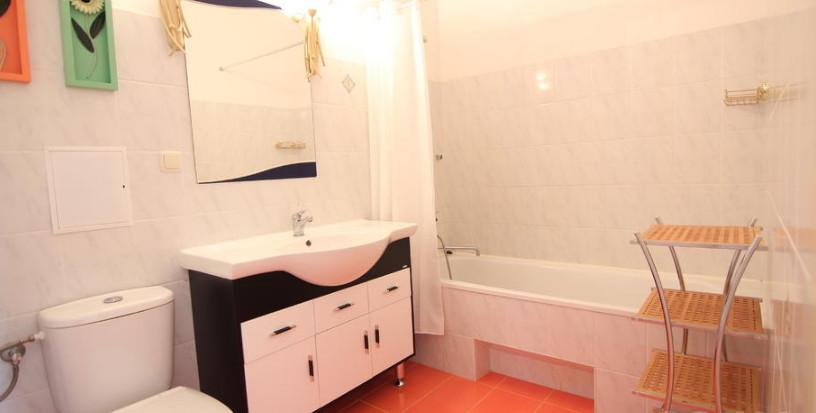 The apartment is located in the quiet center, in a beautiful renovated house.