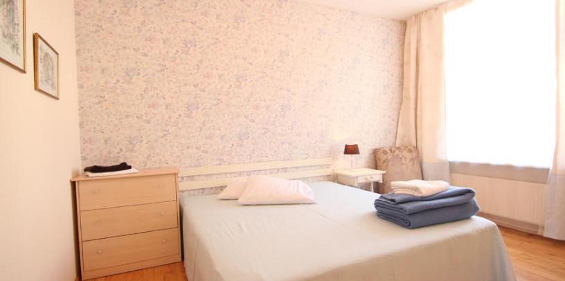 The apartment is located in the quiet center, in a beautiful renovated house.