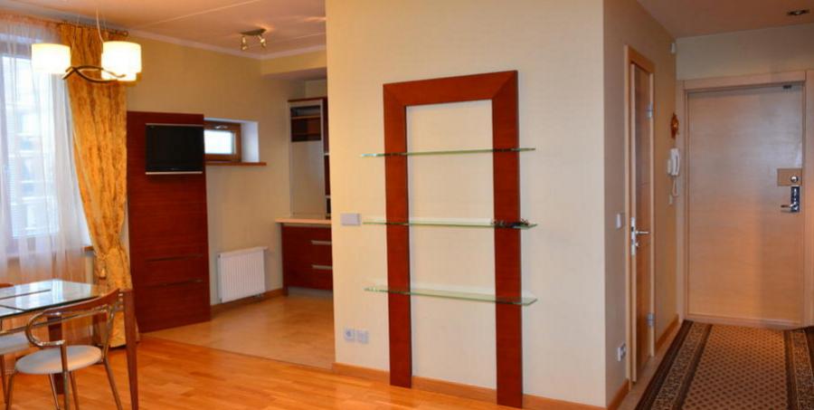 For rent bright and cozy flat with two bedrooms in the project Viesturdārzā.