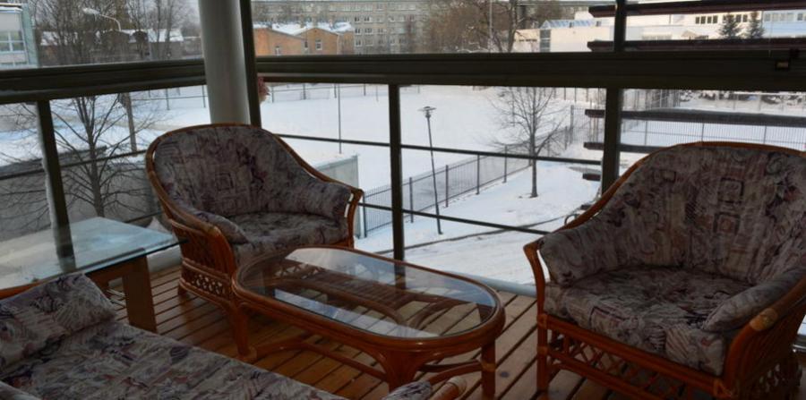 For rent bright and cozy flat with two bedrooms in the project Viesturdārzā.