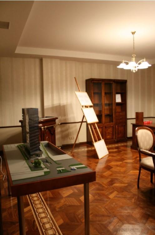 Classical style office in the embassy district  at Vilandes street.