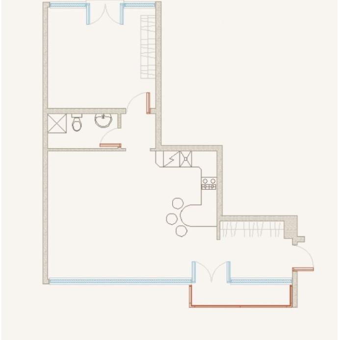 Apartment for rent in a front building in Riga silent centre, embassy district. 