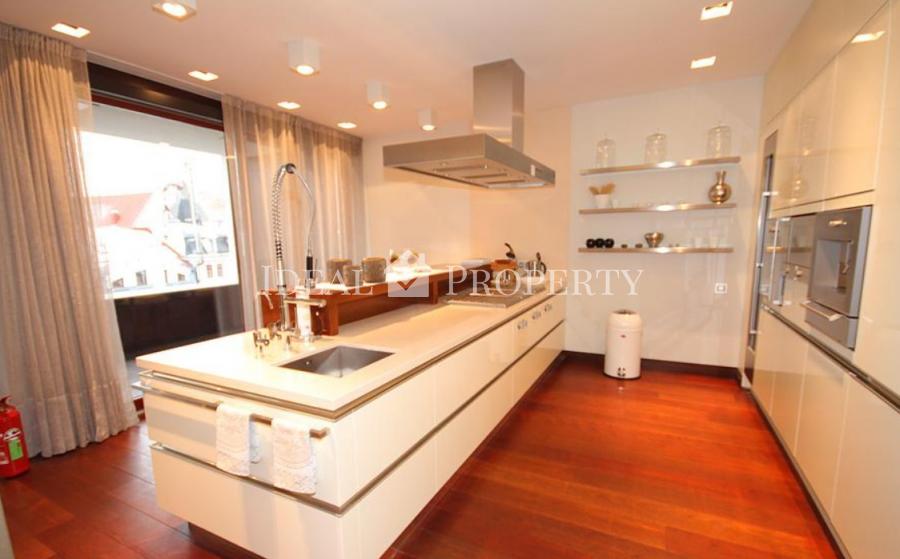 Totally luxurious penthouse in the renovated 18th century building.