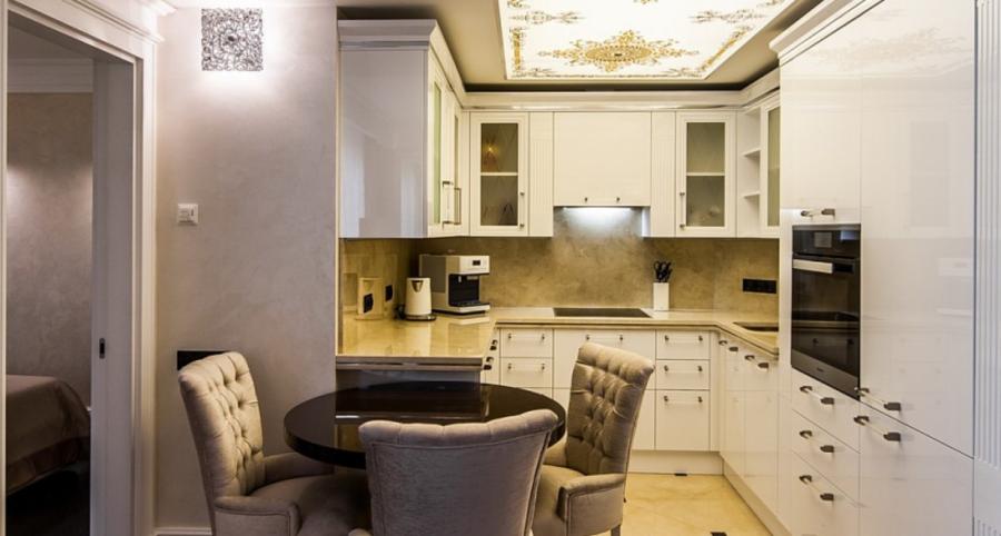 The cozy elegant apartment in a luxury residential complex  “Aleksandra Apartments”