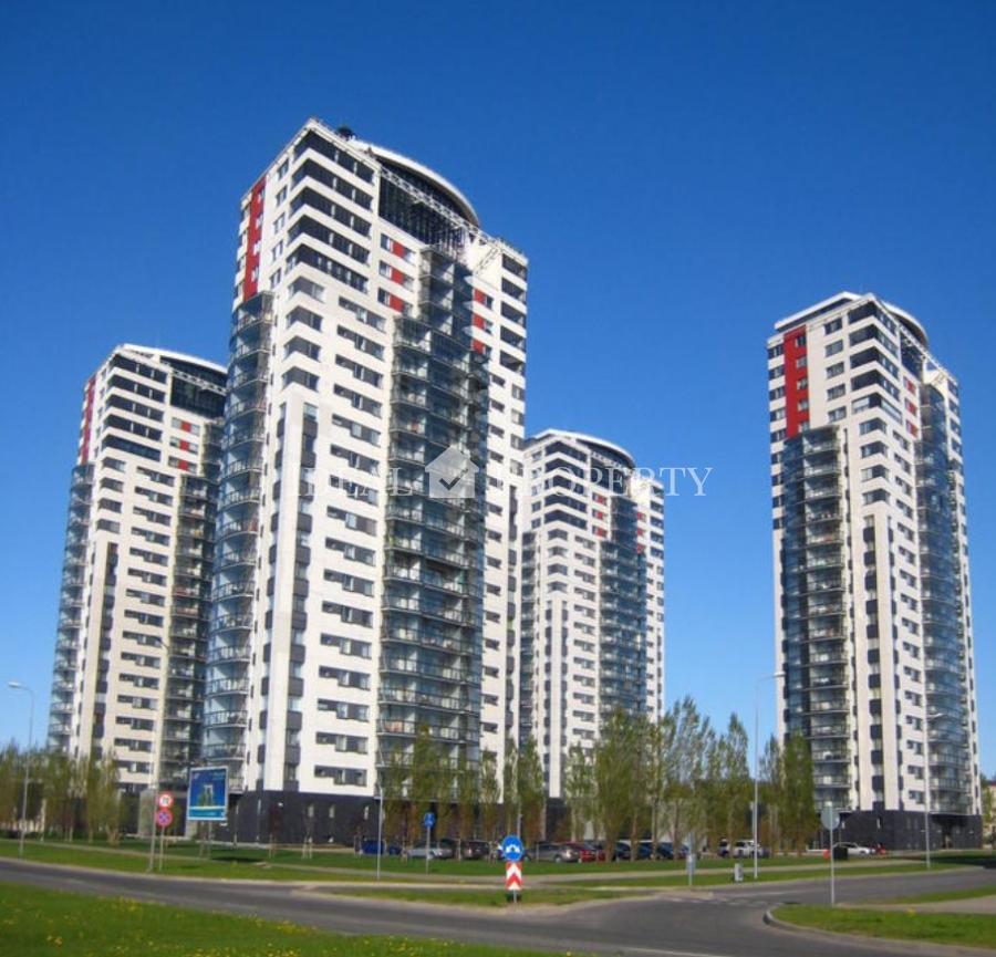 Apartment with underground parking place in a new project 