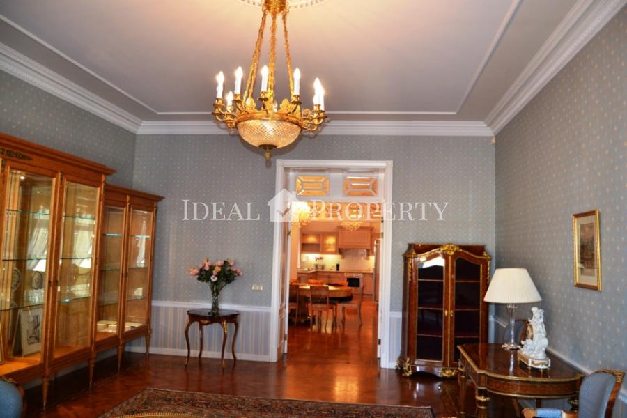 For sale is a respectable 7-room apartment in the embassy area.