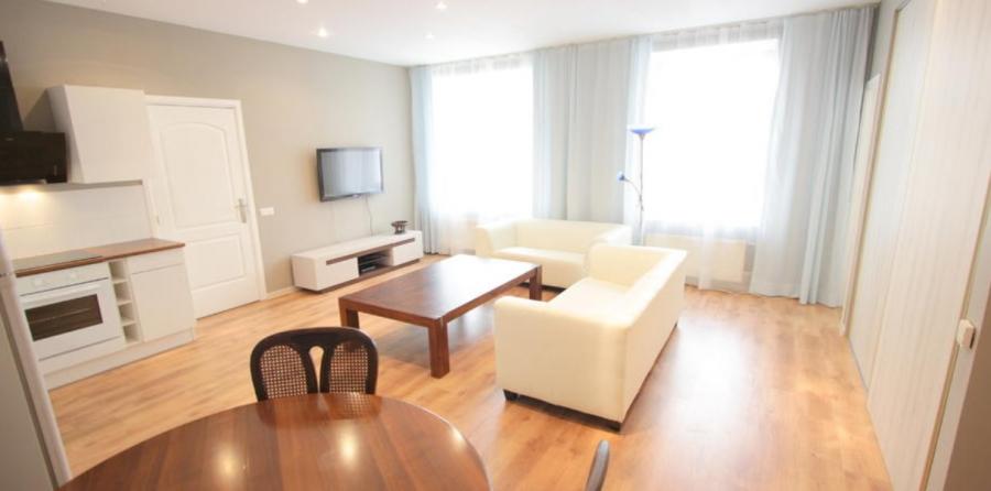 For rent apartment in a quiet center, in a beautiful renovated house.