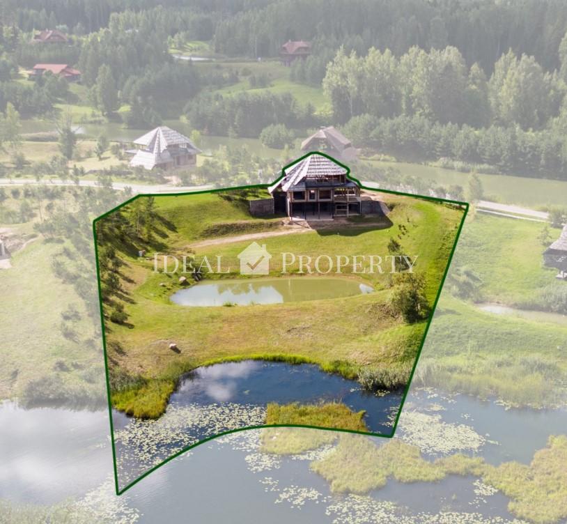For sale private house with its own territory in the village Amatciems.