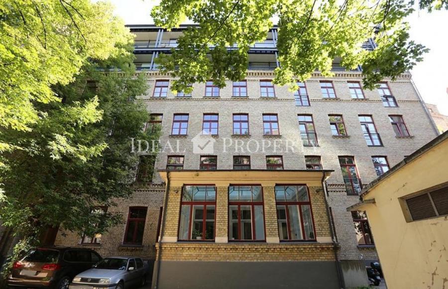 Modern spacious 2-bedroom apartment with high ceilings in renovated house. 