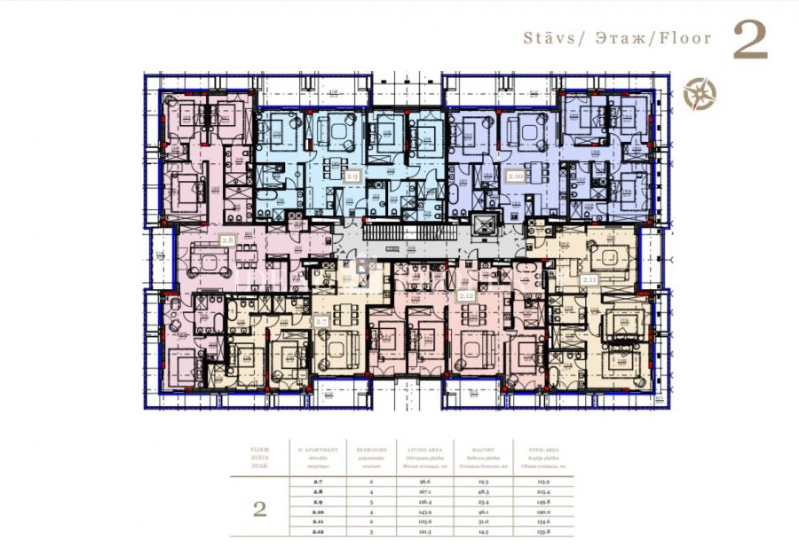 Предлагаем  эксклюзивную квартиру в новом комплексе  Villa Malia в Дзинтари. 