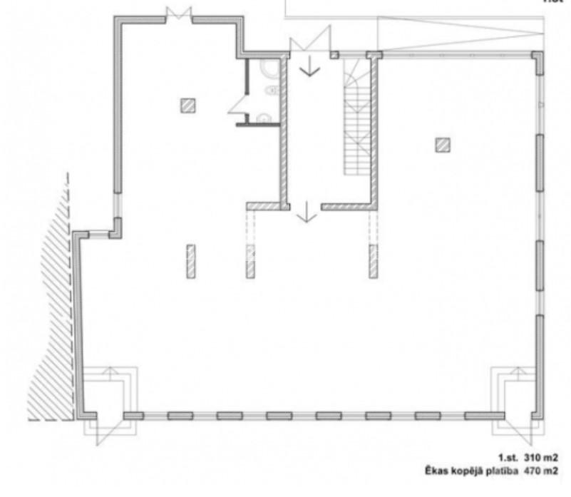 For rent high quality office space in the center of Riga in the new project 'Parkers' at the corner of Krisjana Valdemāra and Emīla Melngalvja Street.