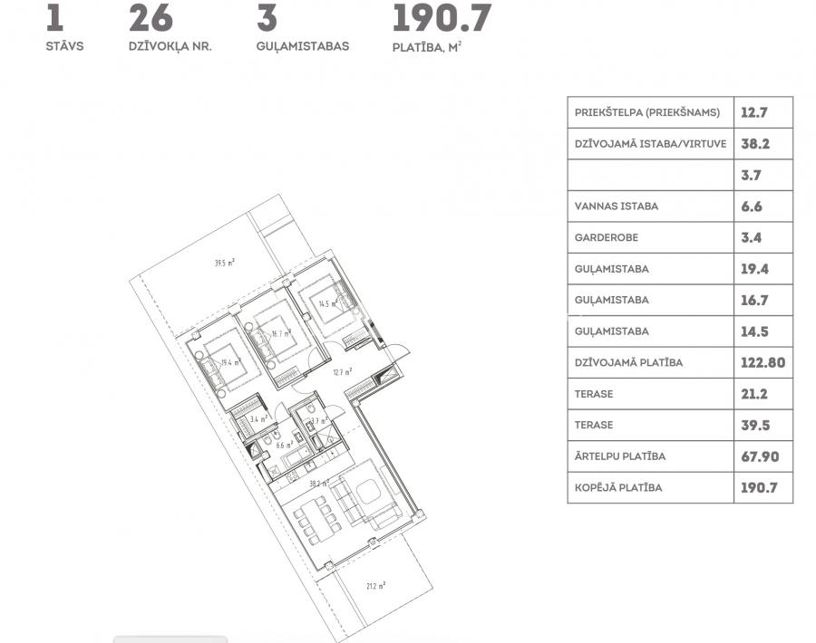 На продажу предлагаем эксклюзивную 4-комнатную квартиру в самом дорогом месте Риги - Тихом центре, в новом проекте Hoft! На продажу предлагаем эксклюзивную 4-комнатную квартиру в самом дорогом месте Риги - Тихом центре, в новом проекте Hoft!