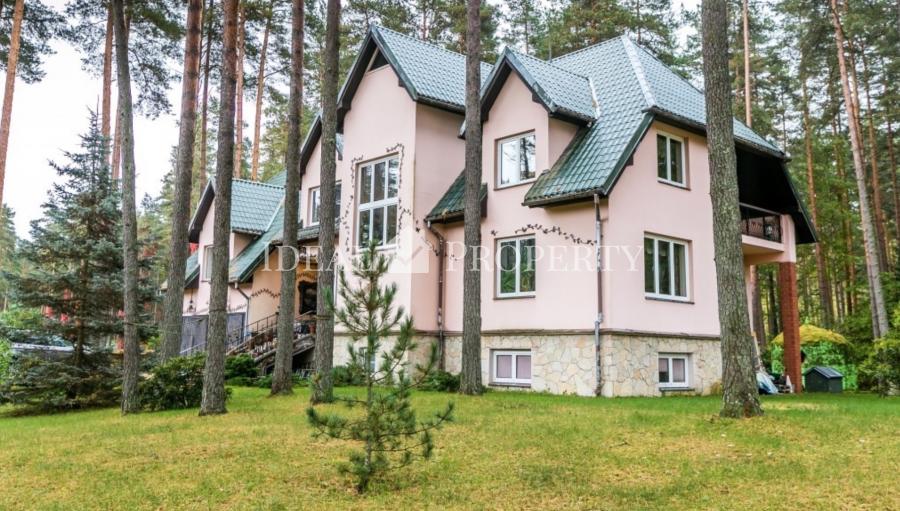 For sale three-story house at Priedkalne - pine park, close to the Big Baltezers. 