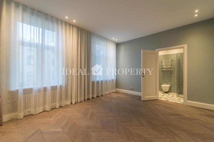 Completely new, cozy apartment with three bedrooms, in the most prestigious area of Riga - now available for long term rent.