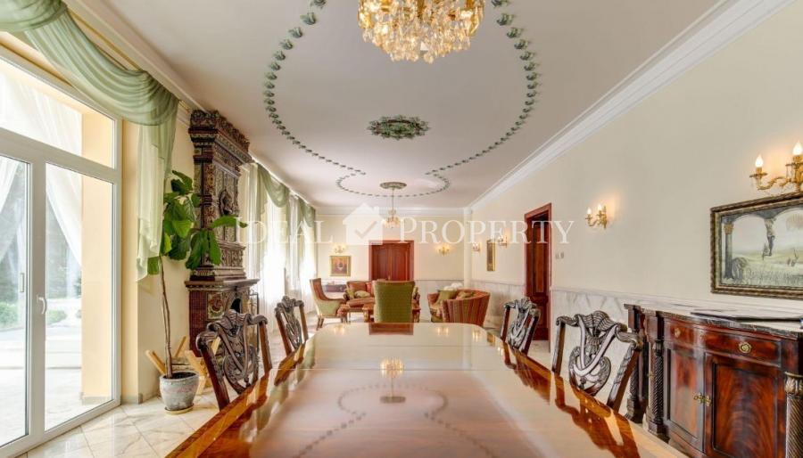 Elegant, luxurious villa with high quality designer-made interior decoration.