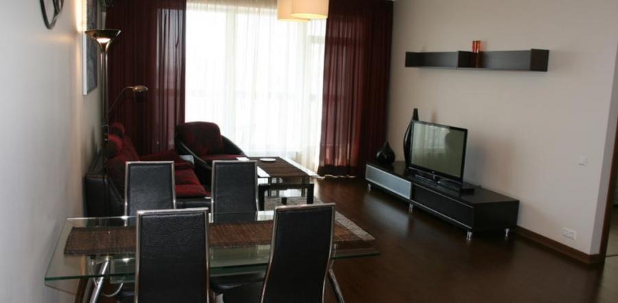 Fully furnished and equipped with all needed home appliances, modern one bedroom apartment in a nice and handy place of Riga -