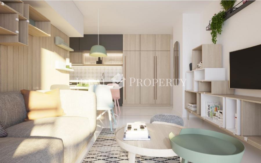 Предлагаем 2-комнатную квартиру в Дзинтари, в новом проекте  EDINBURGH Apartments & Lofts.